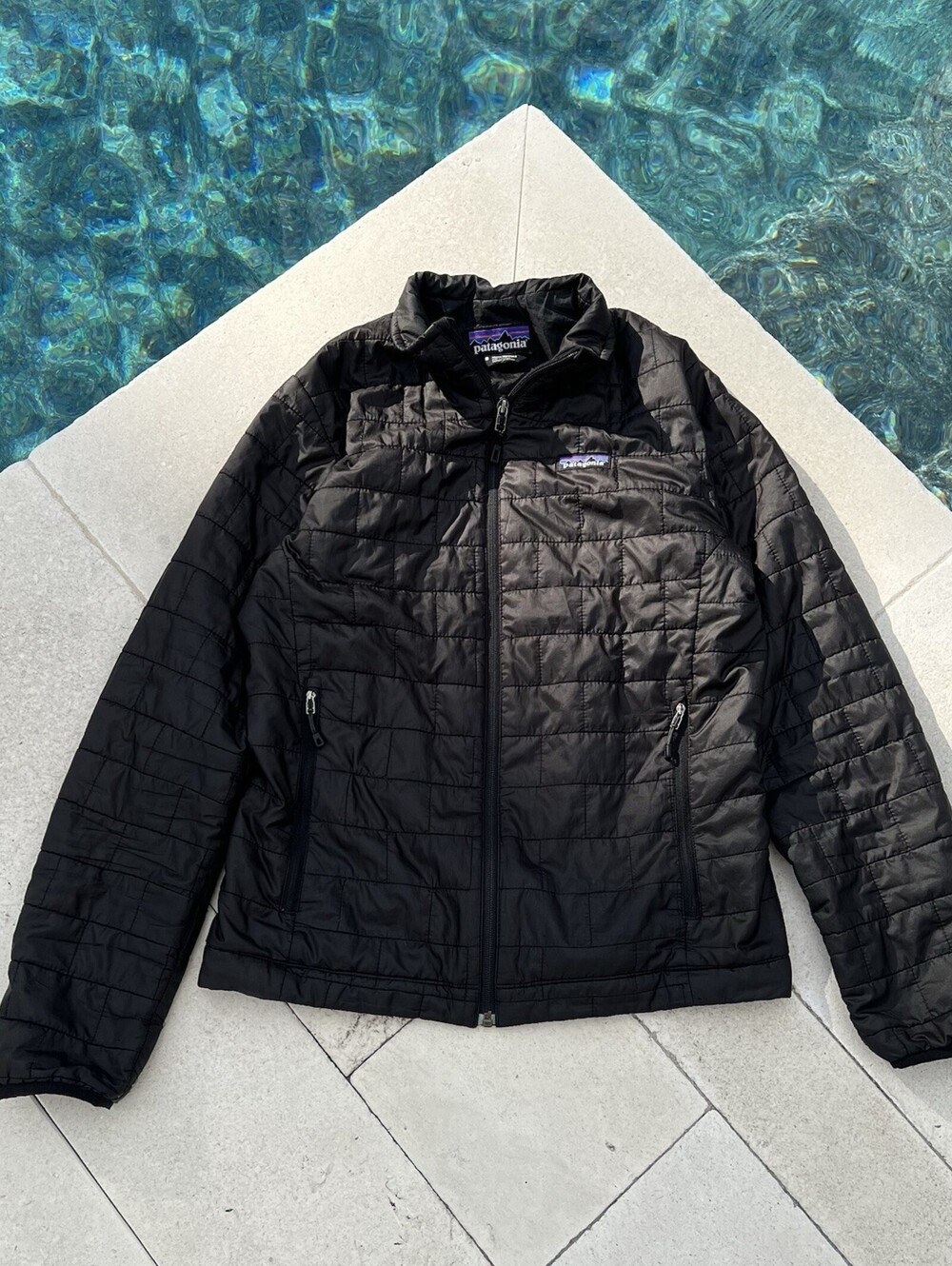 Patagonia Nano Puff Puffer Jacket 84212 Black Mens Small Winter Gorp